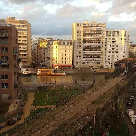 Penthouse Et 2 Pièces, Vue Sur Canal Appartamento Parigi